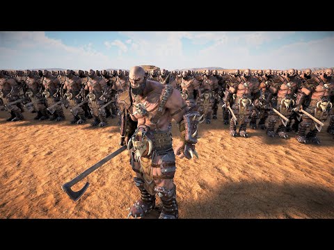 50,000 ORC'S VS 200,000 MEDIEVAL ARMY | Ultimate Epic Battle Simulator 2 UEBS 2