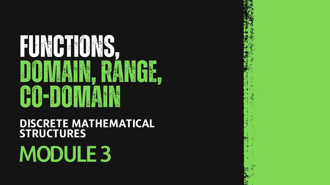 Functions | MAT203 | DMS MODULE 3 | KTU | Anna Thomas | SJCET