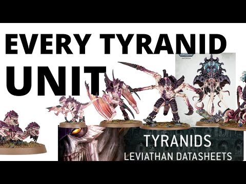 Every Tyranids Datasheet from the Leviathan Box Reviewed! Neurotyrant + Winged Prime Revealed