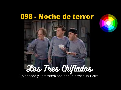 098 Los Tres Chiflados, Noche de Terror- 1947 (Audio Latino) REMASTERIZADO