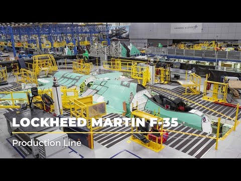 Lockheed Martin F-35 Production Line | How Aircraft is Made