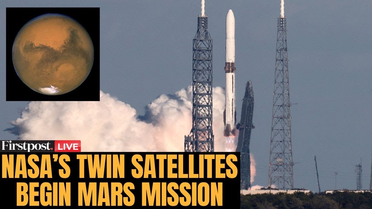 LIVE: NASA Launches ‘Blue’ and ‘Gold’ Satellites to Mars on Blue Origin’s New Glenn Rocket | N18G