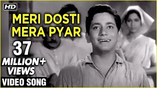 Meri Dosti Mera Pyar Video Song | Dosti | Mohammad Rafi Hit Songs | Laxmikant Pyarelal