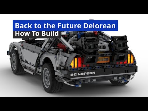 How to build the LEGO Back to the Future Delorean (How I did it : )