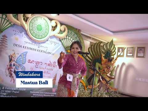 Bulan Bahasa Bali VIII Desa Kesiman Kertalangu 2026