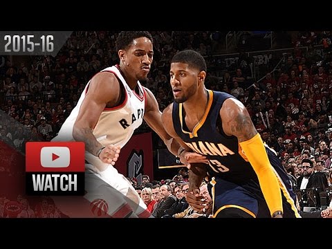 Paul George Full Highlights at Raptors 2016 Playoffs R1G1 - 33 Pts, 6 Ast, BEAST!