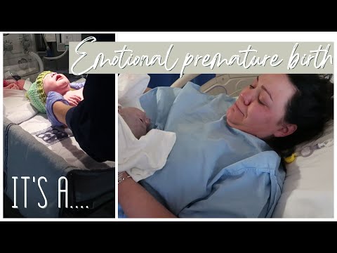 EMOTIONAL PREMATURE LIVE BIRTH VLOG | our miracle rainbow baby after infertility