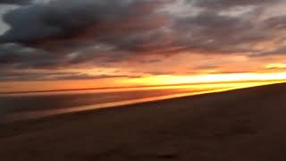 preview picture of video 'Sunrise at Magnolia Beach Texas'