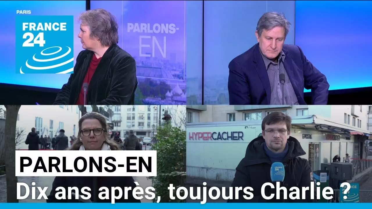 Dix ans après, toujours Charlie ? Parlons-en avec G. Calvès et L. Bihl • FRANCE 24