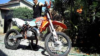 ktm 250 exc six days 2011 sound
