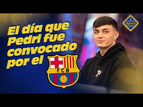 Así fue el primer día de Pedri en el Barça - El Hormiguero
