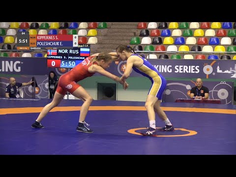Qual. WW - 53 kg: S. KIPPERNES (NOR) v. E. POLESHCHUK (RUS)