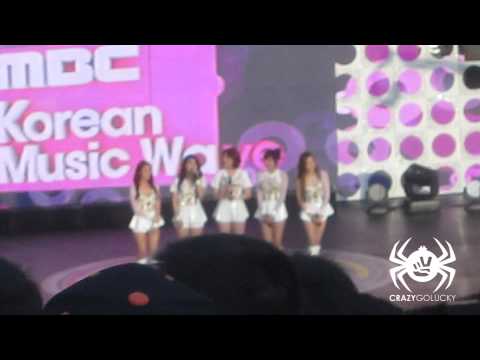 [Fancam] 120521 Kara Talk At MBC Korean Music Wave In Google