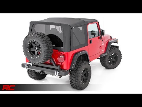 1997-2006 Jeep Wrangler TJ Replacement Soft Top by Rough Country