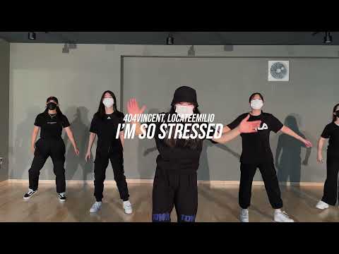 [#천안댄스학원] #404vincent, LocateEmilio - I'm So Stressed | HIPHOP BASIC CLASS
