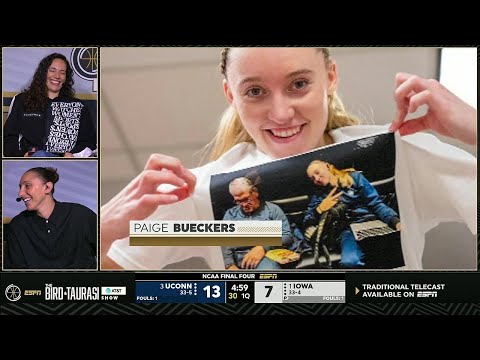 😂 Sue Bird & Taurasi React To Paige Bueckers & UConn Huskies Making Fun of Geno Auriemma | Final 4