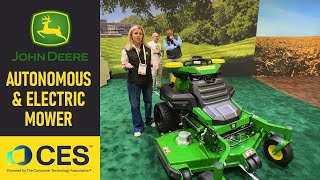CES: John Deere's Electric & Autonomous Commercial Mower