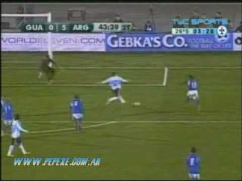 (2008) Argentina 5-0 Guatemala || 5 gol Marco Ruben (relato AM CONTINENTAL)