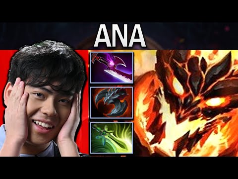 Shadow Fiend Dota 2 Ana with Butterfly - 20 Kills