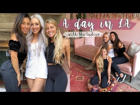 A DAY IN LA » with Kate Flowers + Rawvana!