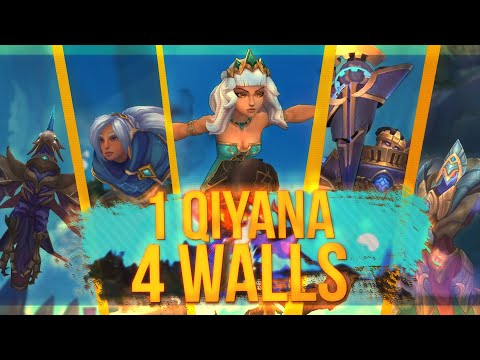 One Qiyana Four Walls | League of Legends Teamcomp