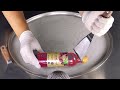ASMR Luxury Fanta Ice Cream Rolls Experiment With Fanta Premier Grape Rolled Fried Ice Cream
