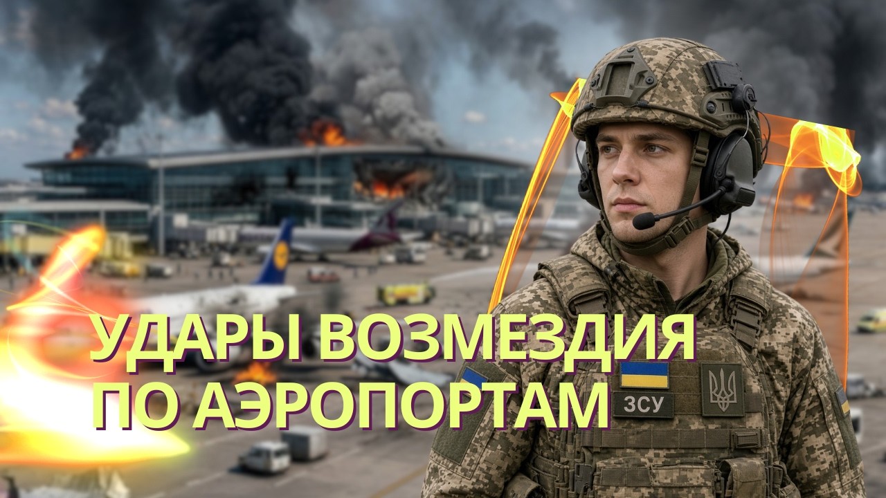 Операция M&Ms приведет к параличу аэропортов РФ | Ракеты «Нептун» сожгли 6 Су-34 