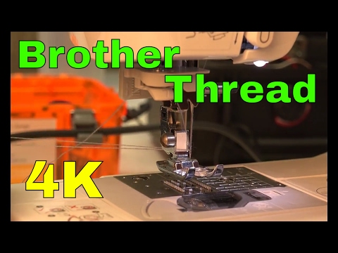 How To Thread Brother SE400 Sewing Machine Tutorial 4K