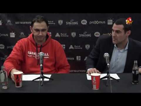 POST-GAME PRESS CONFERENCE | Port of Antwerp Giants vs BC Oostende