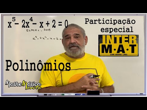 QUESTÃO DE POLINÔMIO - EsPCEx - Participação Prof Mario Lima - Robson Liers - Mathematicamente