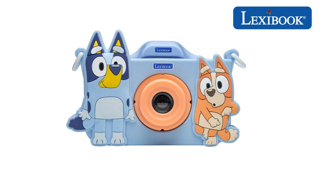 Lexibook Digitalkamera Bluey 40 Megapixel 1080 Pixel Hellblau