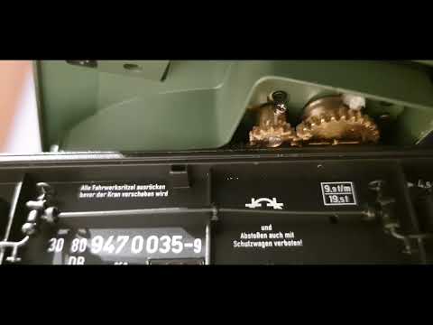 Spur1 57t-Dampfkran: Drehantrieb