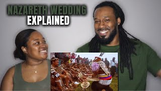 🇿🇦 American Couple Reacts "Amazing African Traditional Wedding (Nazareth Wedding Explained)"