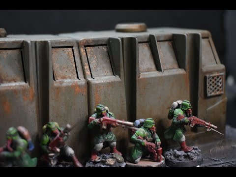 Grimdark Terrain and Art talk. Tips for making terrain for 40k.