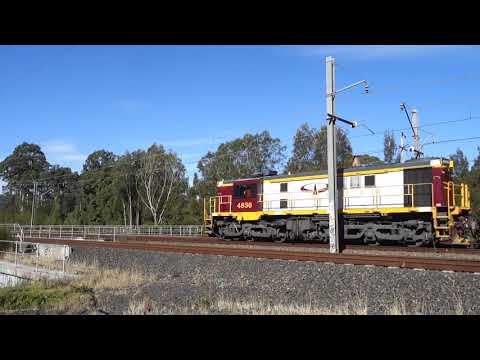 4836 and 852 with an empty railset 8M40 - 20/5/21