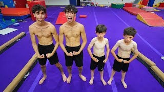 TWIN BOYS vs. TWIN BOYS GYMNASTICS!