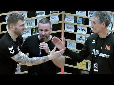 Trainergespräch HaSpo Bayreuth – SC Magdeburg II 04.03.2023, 3.Liga Ost)