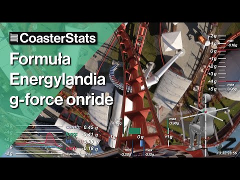 Formuła g-force onride - Energylandia [4K 60FPS]