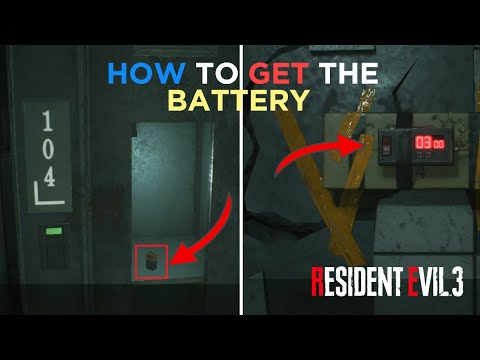 How to Blow the Bathroom Wall in Resident Evil 3 remake  | C4 Battery Location | Blue Batman Gamer