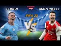 Epic FIFA 23 Clash: Foden🆚Martinelli - Who Will Conquer? #fifa #football #extrafootball