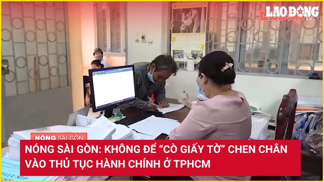 Không để “cò giấy tờ” chen chân vào thủ tục hành chính ở TPHCM