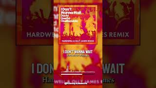 Download lagu ◉ I DON'T WANNA WAIT [Speed Up]｜TECHNO - #techno #technomusic #spedup #speedup #remix #bass #party mp3