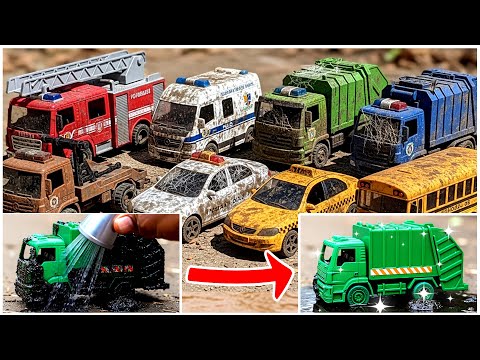 “Dirty Toy Cars Get Clean! 🚿 | Car Wash Song for Kids + More Nursery Rhymes & Kids Songs
