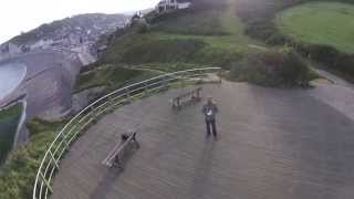 preview picture of video 'Etretat (France) Drone Phantom Vision 2'