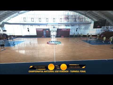 TURNEUL FINAL U18 F: CSS Nr 4 Champions Bucuresti - LT Nagy Mozes Targu Secuiesc