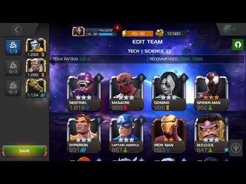 Marvel Contest Of Champions: 3 Star Corvus Glaive Defeats 4-5 Star characters in Dungeons?