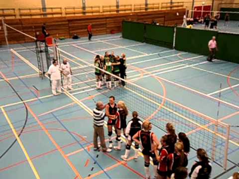 Emmen '95 meisjes B  Nederlands kampioen volleybal 2011