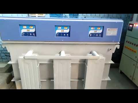 Three Phase Servo Controlled Voltage Stabilizer