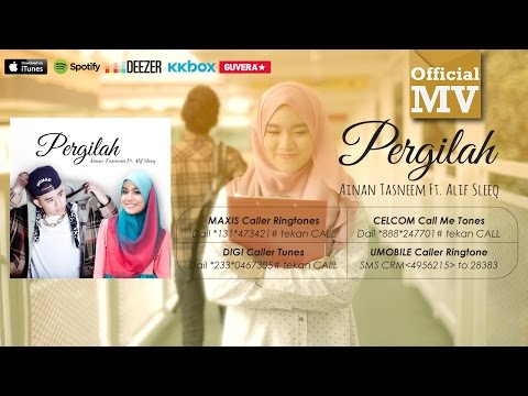 Pergilah - Ainan Tasneem Feat. ALIF Sleeq (Official Music Video Full HD)