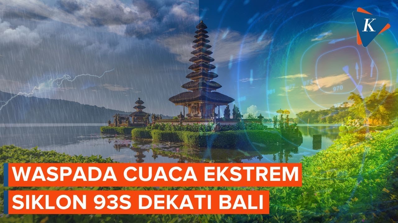 Bibit Siklon 93S Dekati Bali, BBMKG Ingatkan Waspada Cuaca Ekstrem